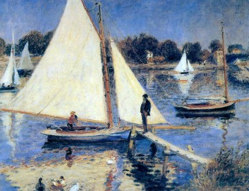 Veleros en Argenteuil Pierre Auguste Renoir Pinturas al óleo